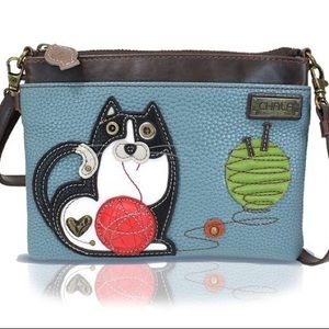 NWT Chala Leather Convertible Handbag